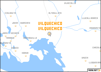 map of Vilquechico