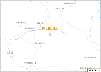 map of Vilquico