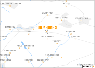 map of Vilʼshanka