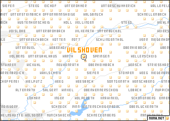 map of Vilshoven