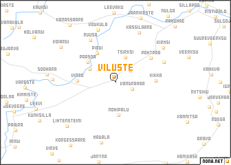 map of Viluste