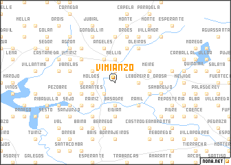 map of Vimianzo