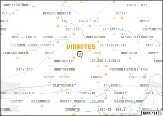 map of Vinantes