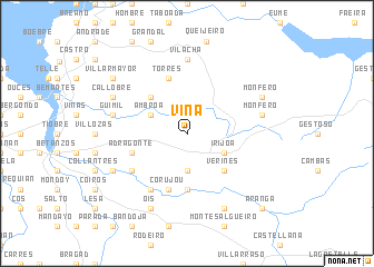 map of Viña