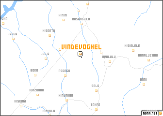 map of Vindevoghel