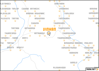 map of Vinh An