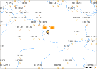 map of Vĩnh Ninh
