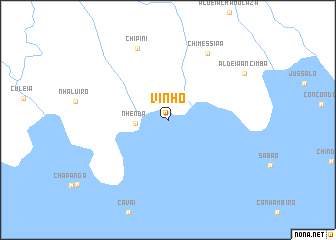 map of Vinho