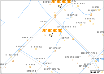 map of Vĩnh Phong