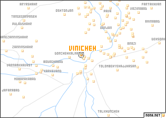 map of Vīnīcheh