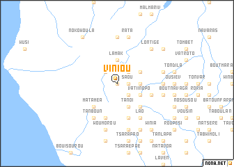 map of Viniou