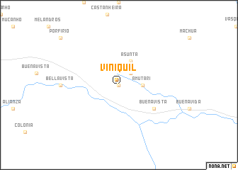 map of Viniquil