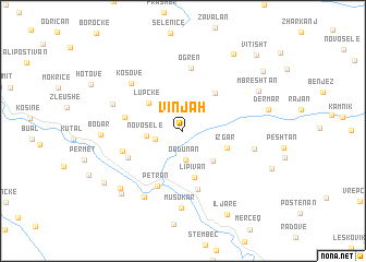 map of (( Vinjah ))