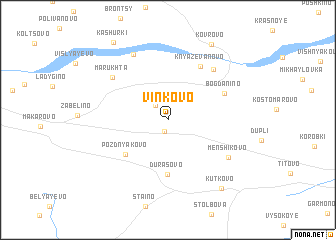 map of Vin\
