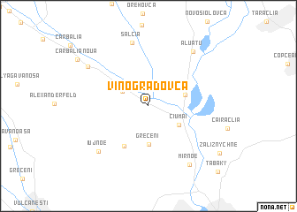 map of Vinogradovca