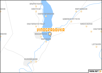 map of Vinogradovka