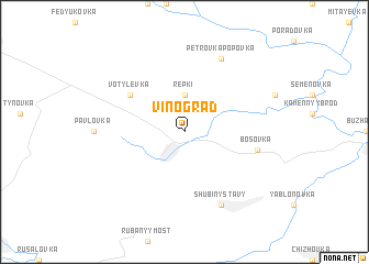 map of Vinograd