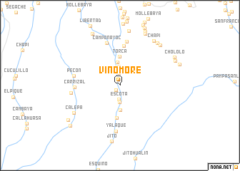 map of Vino More