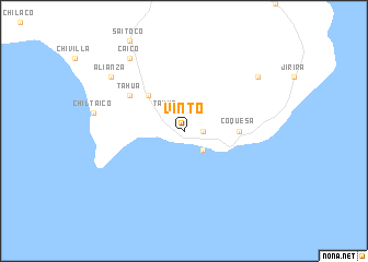 map of Vinto