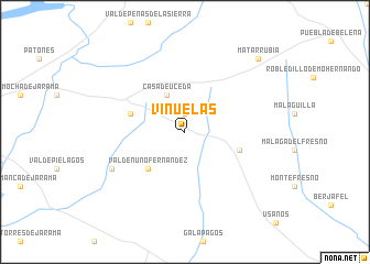 map of Viñuelas