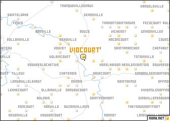 map of Viocourt