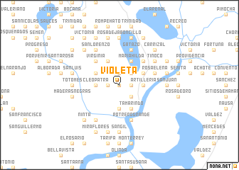 map of Violeta
