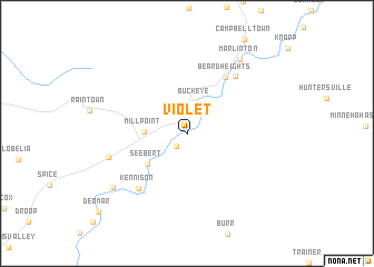 map of Violet