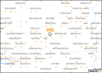 map of Viöl