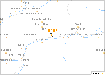 map of Vione