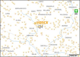 map of Vionica