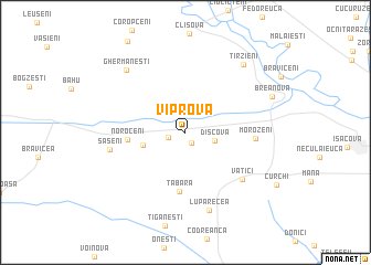 map of Vîprova