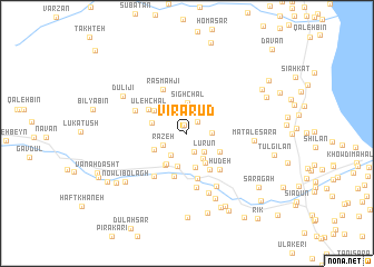 map of Vīrā Rūd