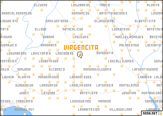 map of Virgencita