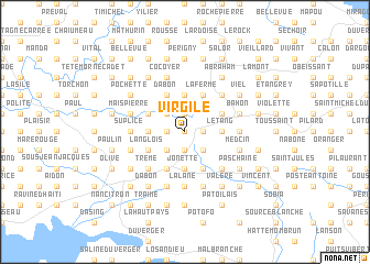 map of Virgile