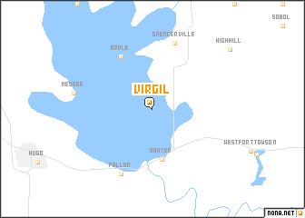 map of Virgil