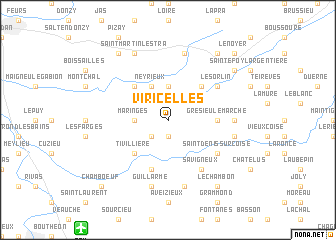 map of Viricelles
