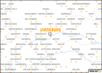 map of Virneburg