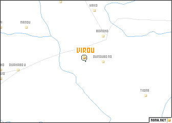 map of Virou