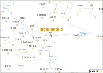 map of Viru-Kabala