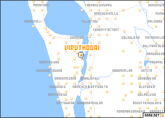map of Viruthodai