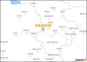 map of Viruvere