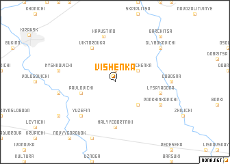 map of Vishenʼka