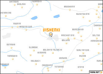 map of Vishenki