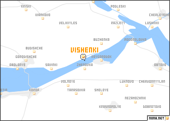 map of Vishenʼki