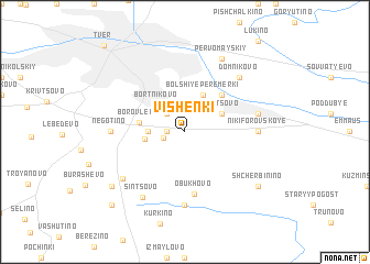 map of Vishenki