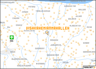 map of Vīshkāh-e Mīān Maḩalleh