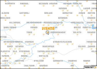 map of Vishna