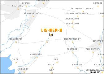 map of Vishnëvka