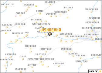 map of Vishnëvka