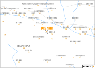 map of Vīsmān